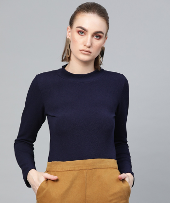 Striped Flutter Sleeve Overlap Collar Peplum Hem Blouse